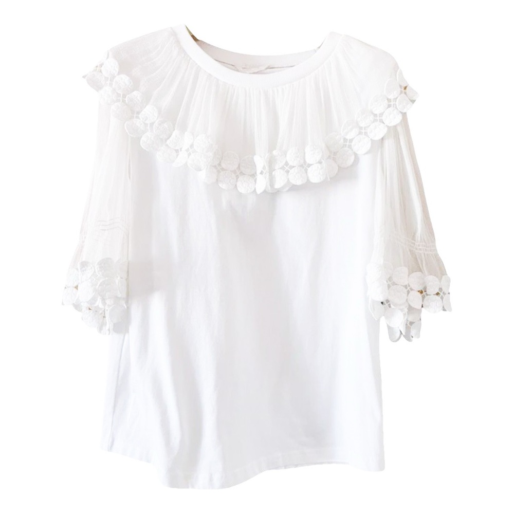 Chloe chiffton cotton top